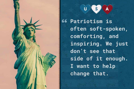 lady liberty and reminder that patriotism can be positive and inspiring