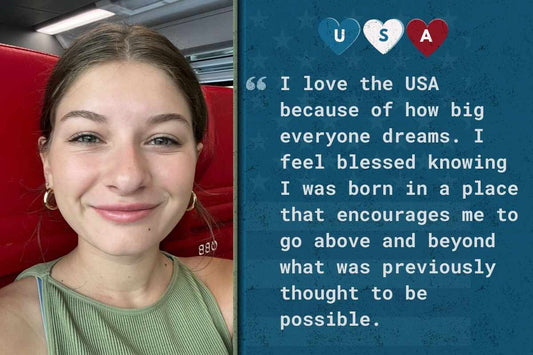 Picture of Alex and text about dreaming big and going beyond what's possible